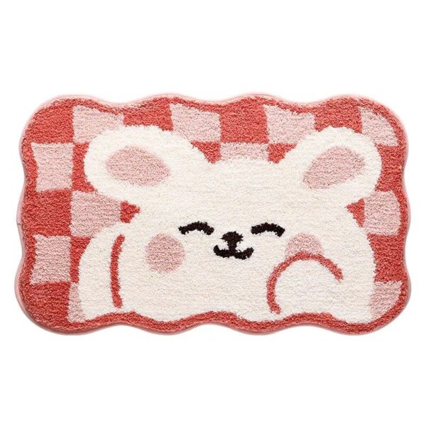 Soft Plush Cartoon Microfiber Bath Mat - Absorbent, Non-Slip, Quick-Dry Bathroom Rug - Image 7