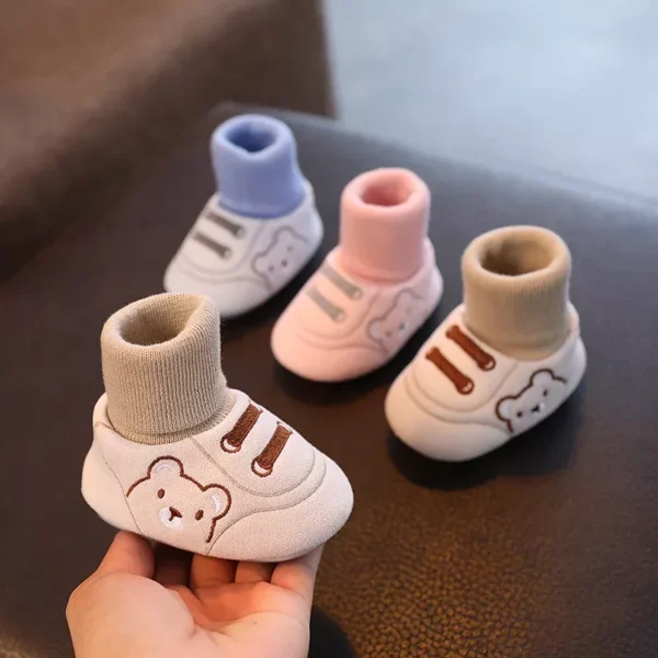 Baby Cute Bear Shoe Socks - Image 2
