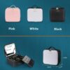 Illuminated LED Cosmetic Case with Mirror - Portable & High-Capacity Makeup Organizer - Image 6
